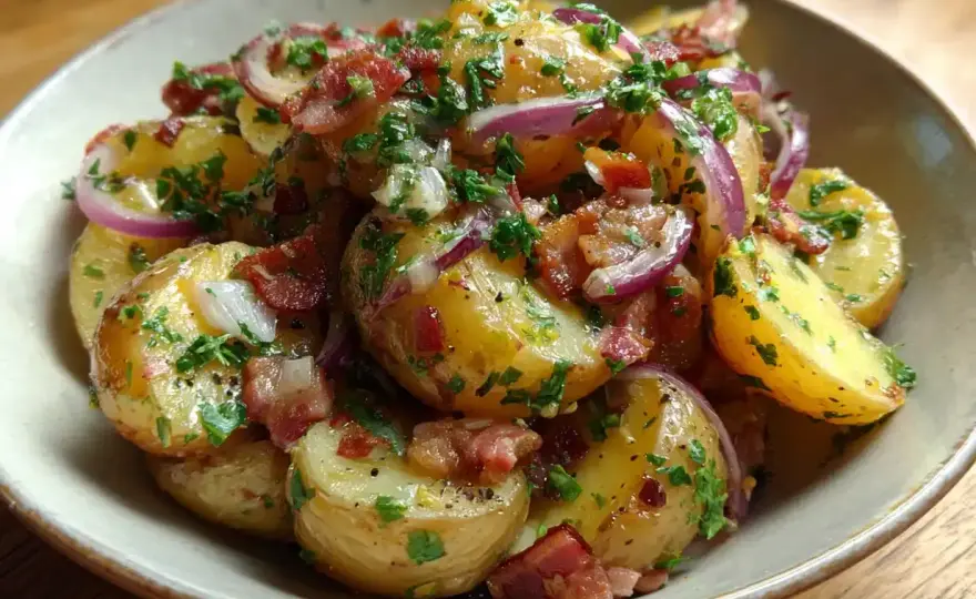 Tysk potatissallad - Så får du perfekt balans i smaken