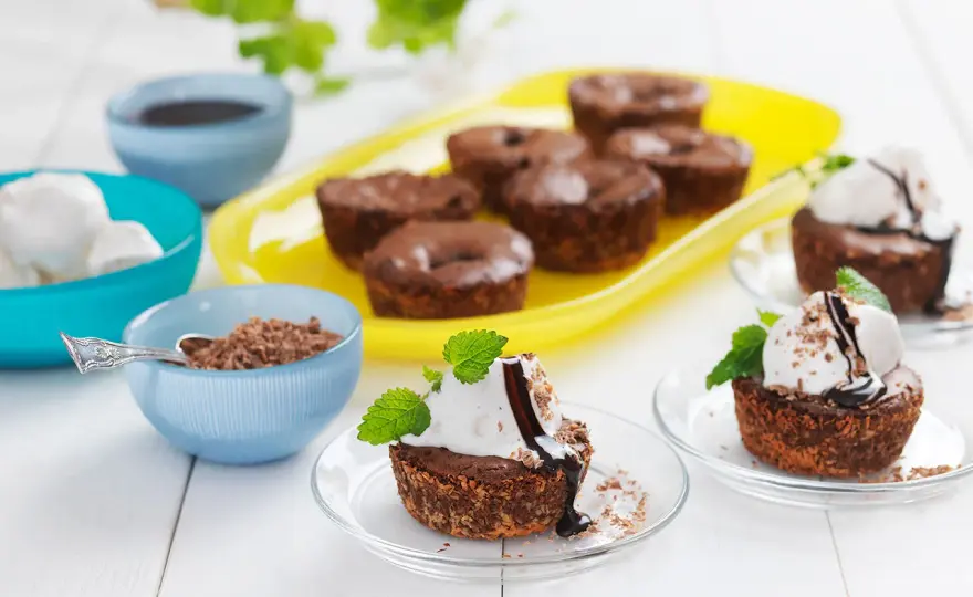 Kladdkakemuffins recept - Så får du dem perfekt kladdiga