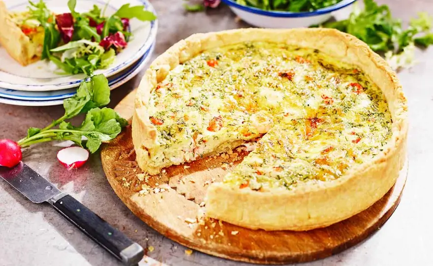 Skaldjurspaj med Västerbottensost - Recept & Bästa tipsen