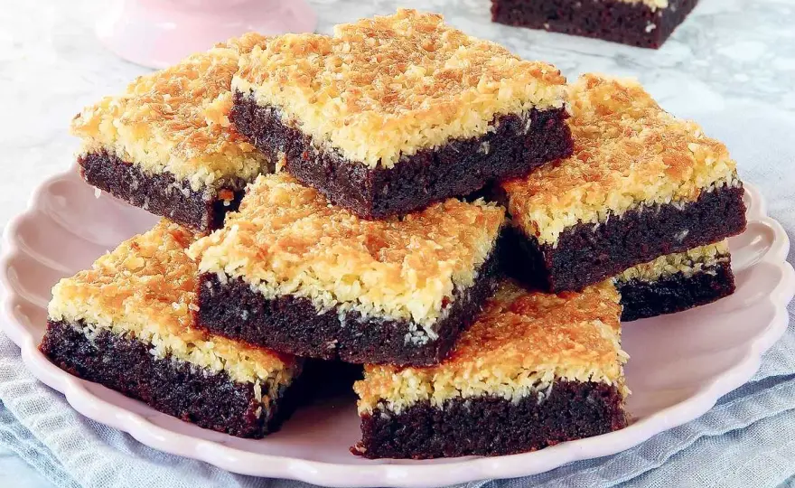 Kladdkaka med kokostosca - Baka den perfekt varje gång