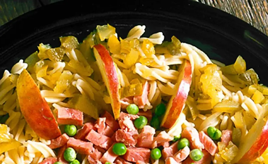 Pastasallad med skinka - Så blir den perfekt varje gång