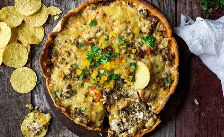 Tacopaj med Crème Fraiche - Krämig & Perfekt Varje Gång