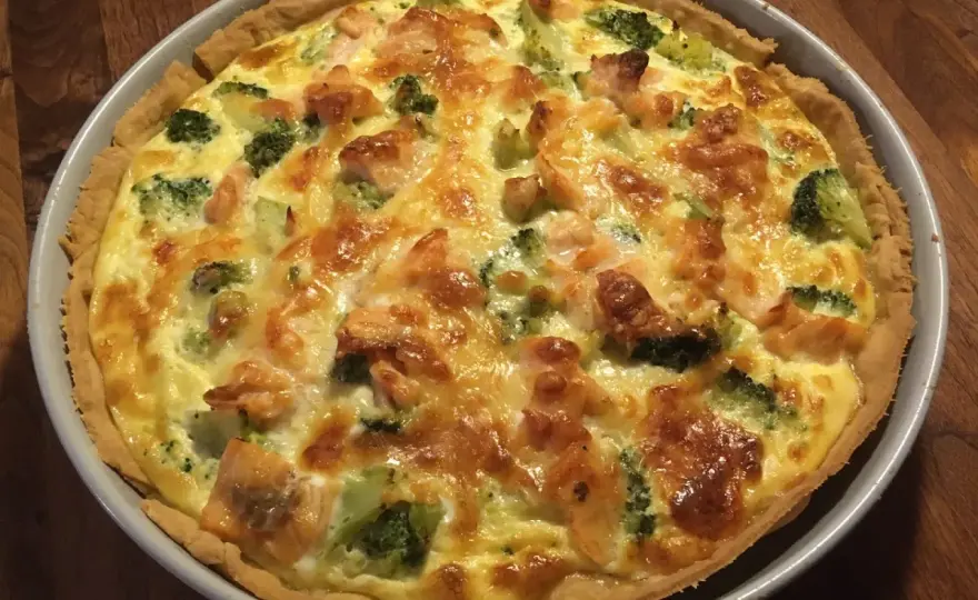 Lax- och broccolipaj - Krämig, inte blöt. Så lyckas du!