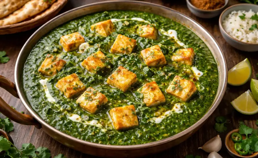 Palak Paneer - Laga indisk spenatgryta som proffsen
